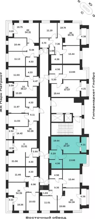 1-к кв. Тульская область, Тула городской округ, с. Осиновая Гора ул. ... - Фото 1