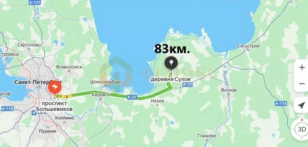 Участок в Ленинградская область, Кировский район, Суховское с/пос, д. ... - Фото 2