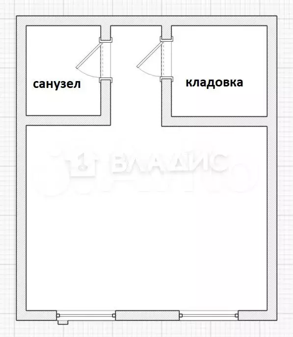 Квартира-студия, 35 м, 2/3 эт. - Фото 0