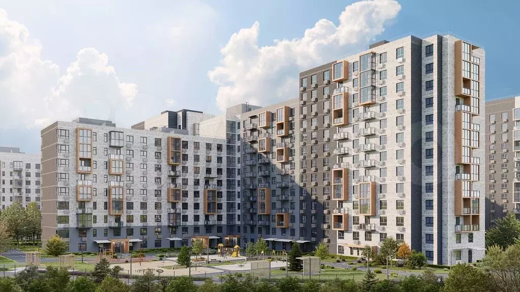 3-к. квартира, 62,9 м, 2/11 эт. - Фото 0