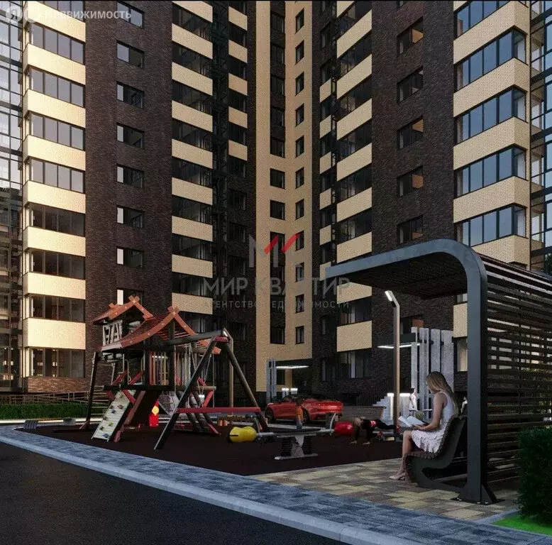 Квартира-студия: Абакан, улица Чертыгашева, 164 (39.42 м) - Фото 2