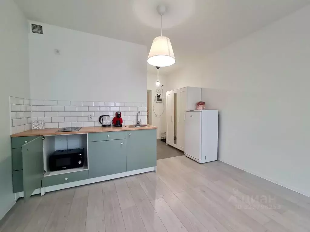 Студия Санкт-Петербург наб. Реки Каменки, 7к2 (23.4 м) - Фото 1