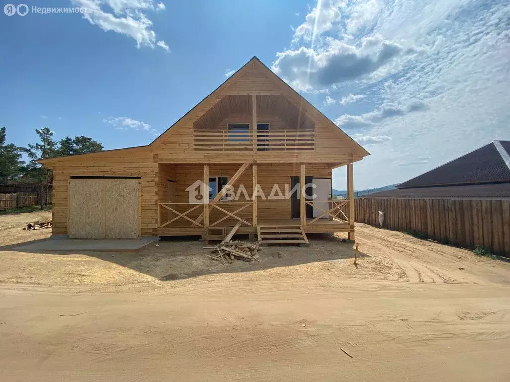 Дом в село Нижний Саянтуй, садовые участки Ромашка (190 м) - Фото 1