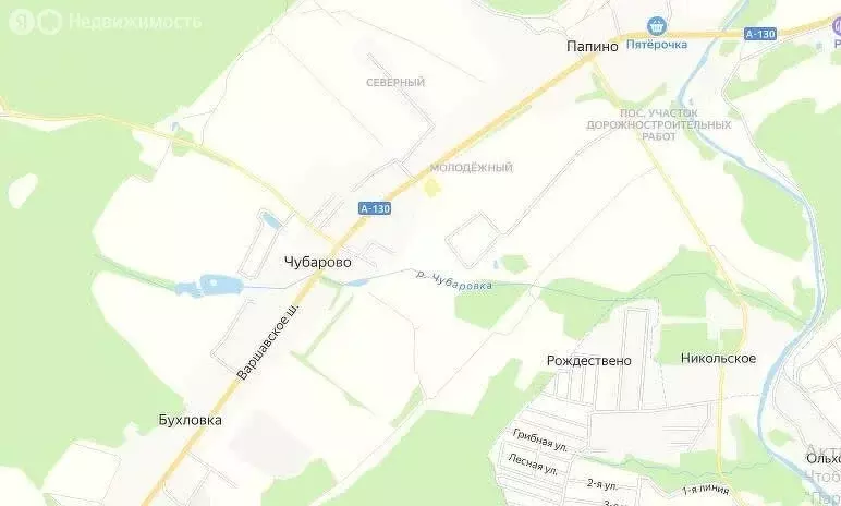 Участок в Папино, микрорайон Молодёжный (50 м) - Фото 1