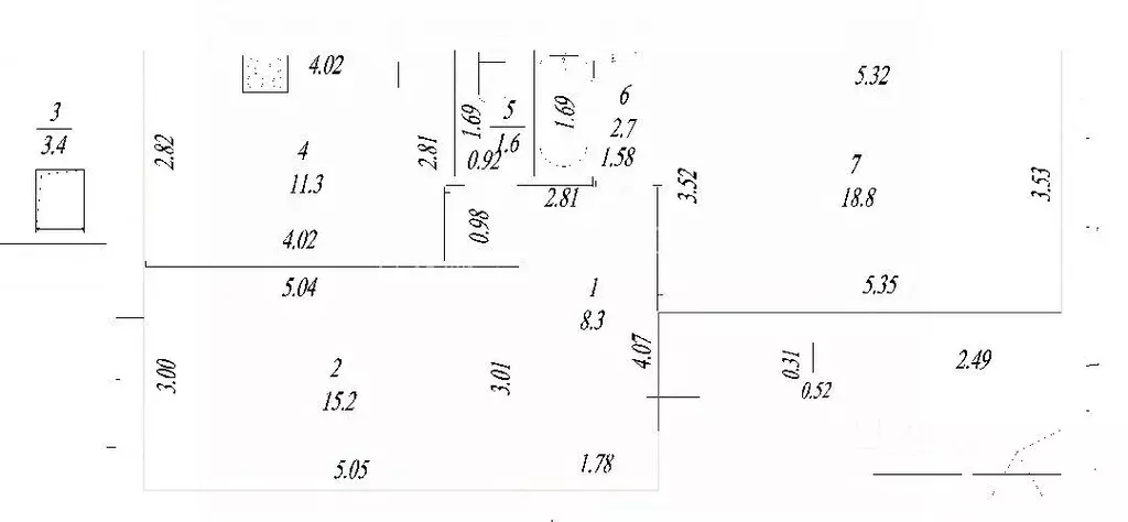 2-к кв. Башкортостан, Уфа ул. Генерала Ишбулатова, 8/3 (59.0 м) - Фото 2