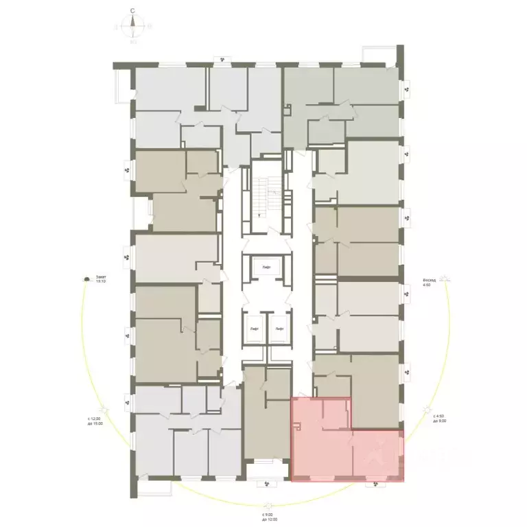 1-к кв. Башкортостан, Уфа Родина Парк жилой комплекс (42.6 м) - Фото 2