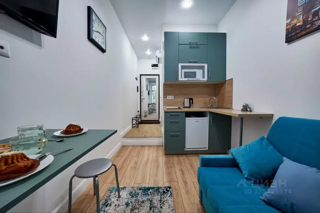 Студия Москва Малый Николопесковский пер., 6 (22.0 м) - Фото 2