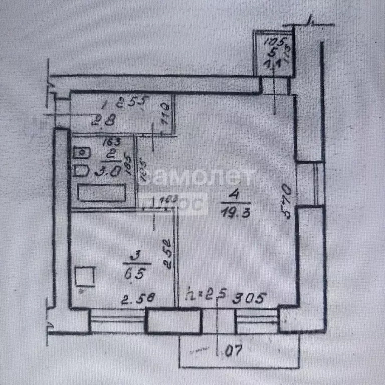 1-к кв. Забайкальский край, Чита ул. Бутина, 82 (33.4 м) - Фото 2