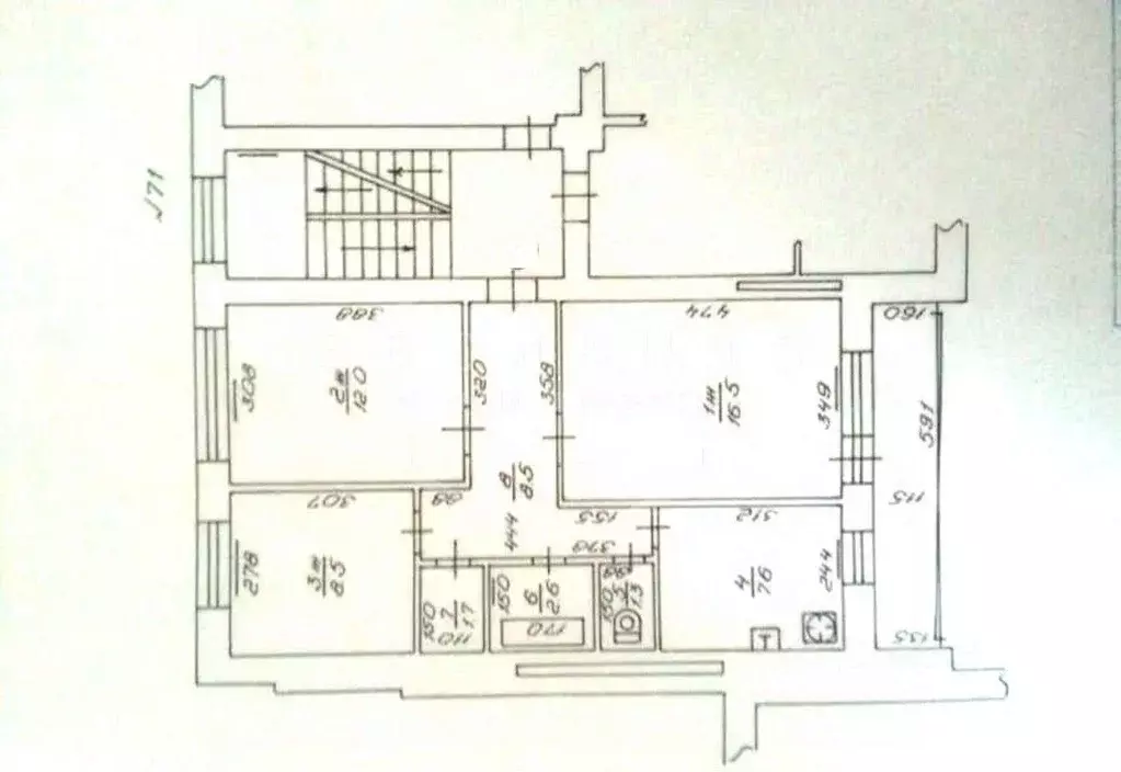 3-к кв. Калининградская область, Калининград Батальная ул., 71 (58.7 ... - Фото 2