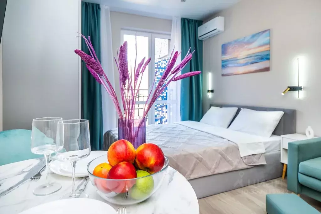 Студия Краснодарский край, Сочи ул. Искры, 88к8 (27.0 м) - Фото 1