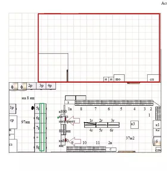Помещение свободного назначения в Астраханская область, Камызяк ул. ... - Фото 2