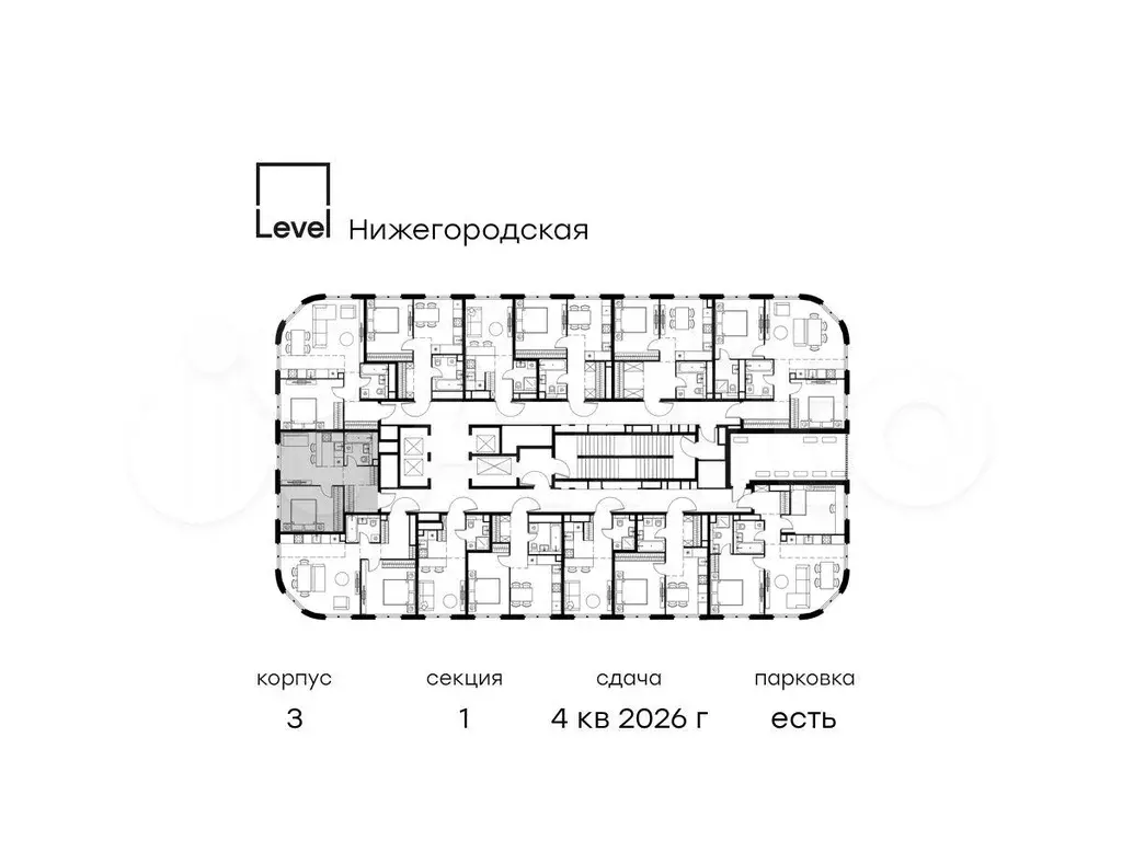 2-к. квартира, 38,6 м, 31/37 эт. - Фото 1