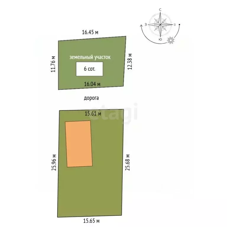 Дом в Крым, Симферопольский район, Трудовское с/пос, Живописное ... - Фото 1