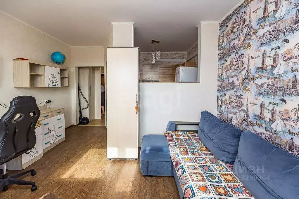 Студия Амурская область, Благовещенск ул. Василенко, 20/3 (26.7 м) - Фото 1