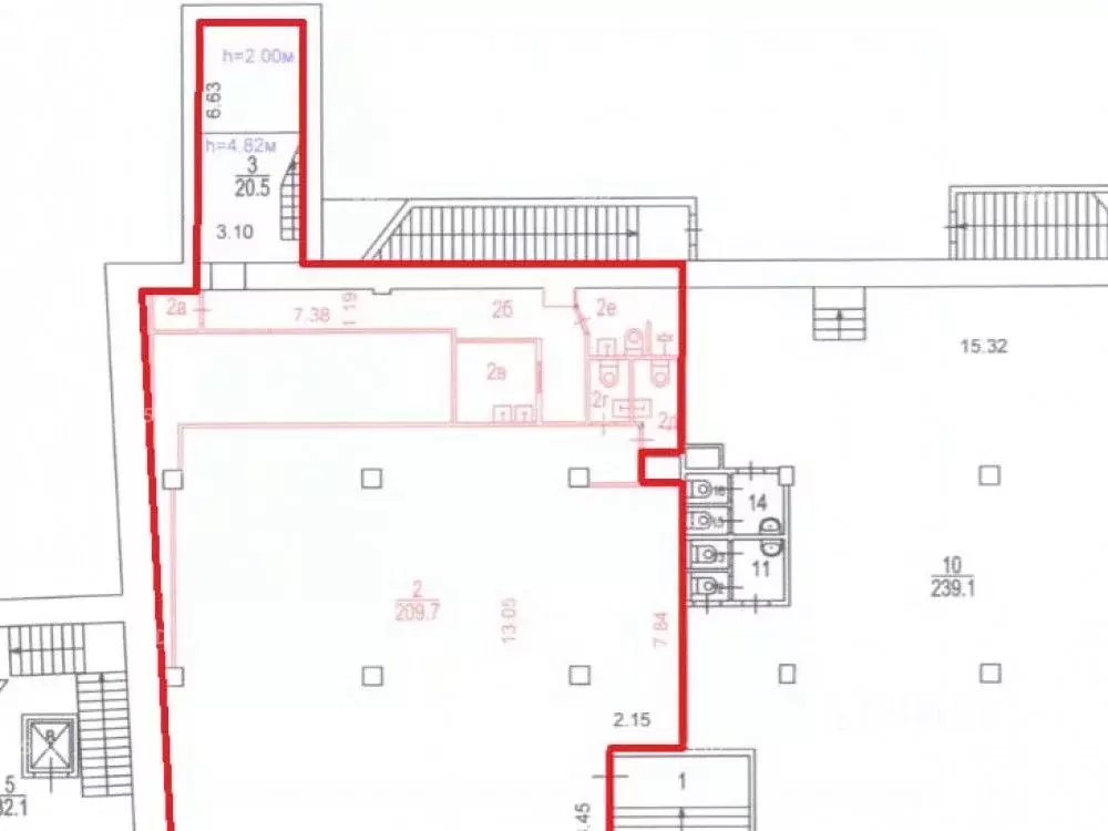 Помещение свободного назначения в Москва Сущевская ул., 27С1 (305 м) - Фото 2
