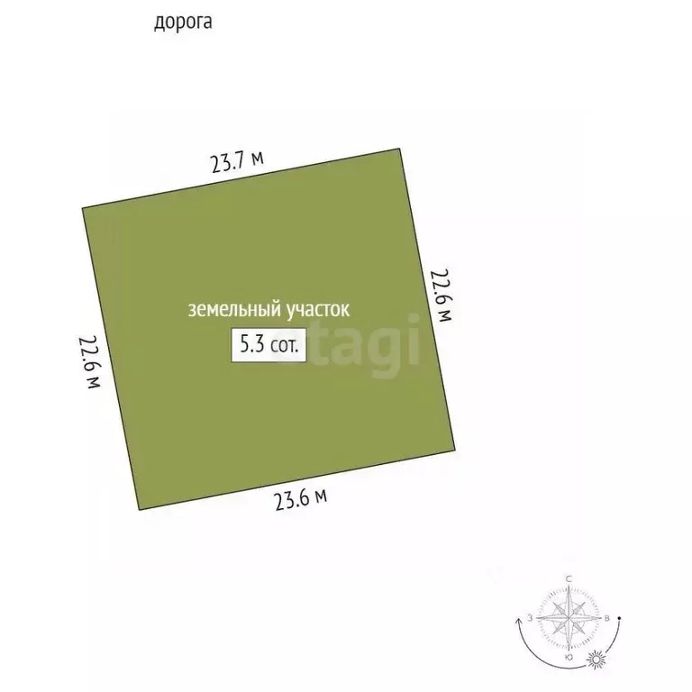 Участок в Ростовская область, Багаевский район, Манычское с/пос, ... - Фото 2