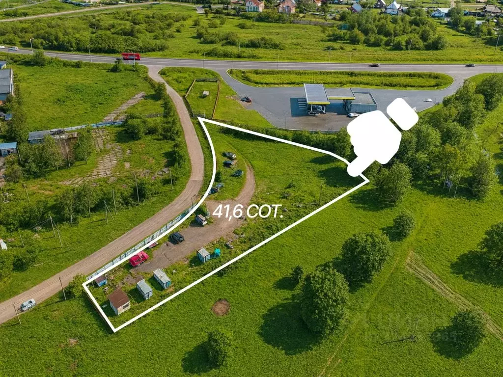 Участок в Московская область, Талдом ул. Кустарная (41.6 сот.) - Фото 1