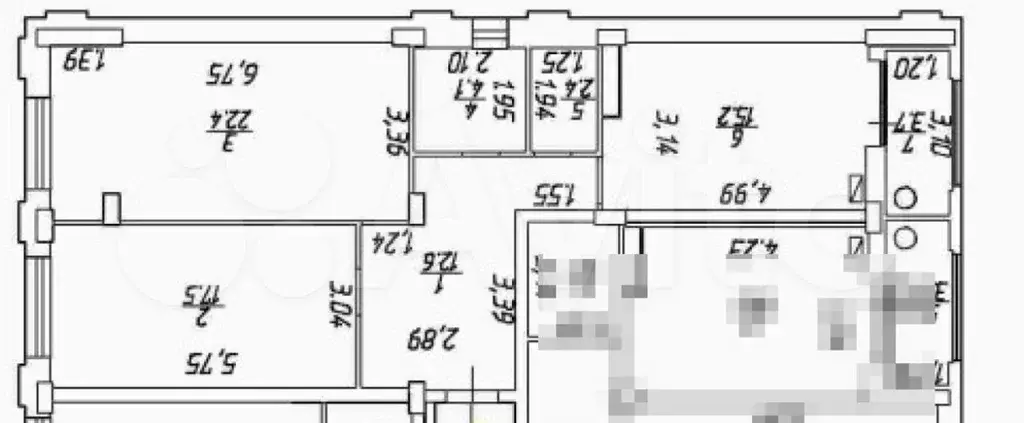 2-к. квартира, 78 м, 4/8 эт. - Фото 0