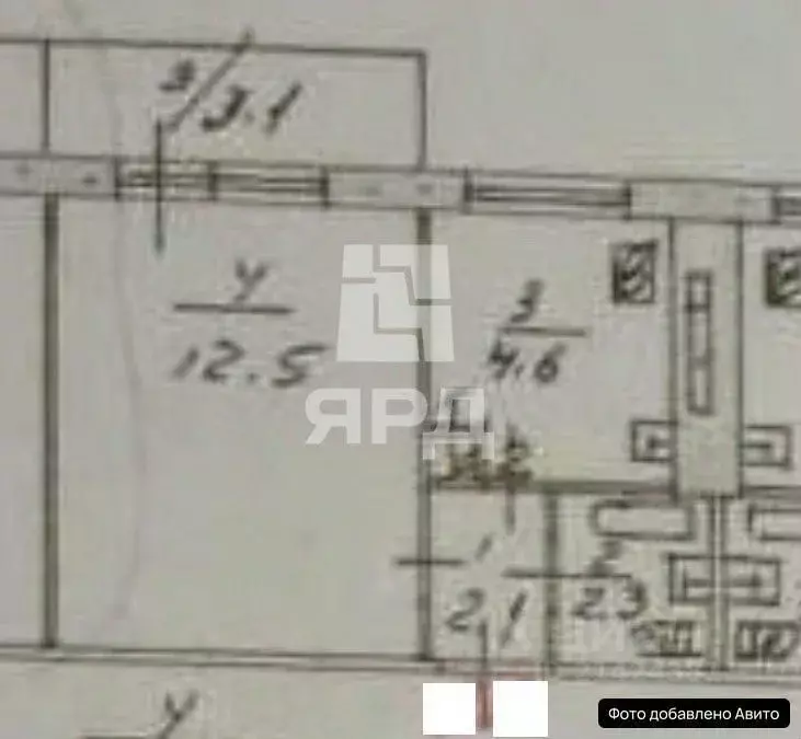 1-к кв. Ростовская область, Ростов-на-Дону Северный мкр, ул. ... - Фото 2