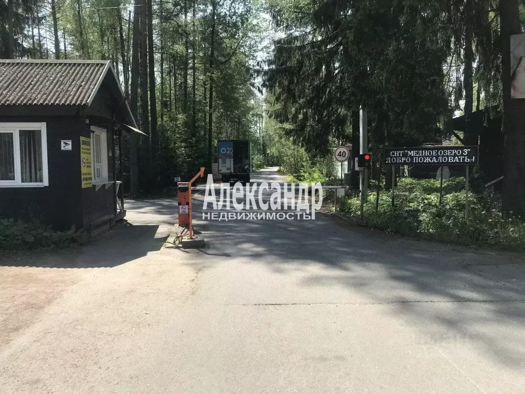 Участок в Ленинградская область, Сертолово Всеволожский район, Медное ... - Фото 1