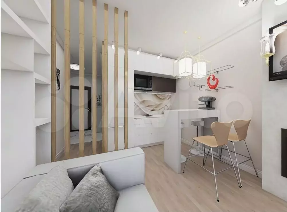 Квартира-студия, 29 м, 3/21 эт. - Фото 0