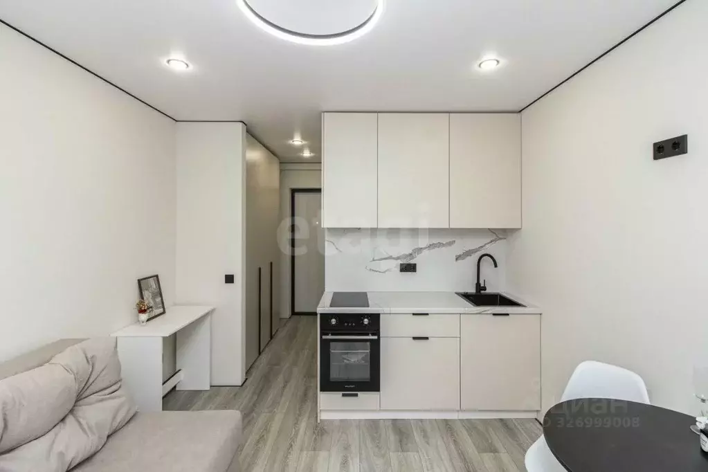 Студия Тюменская область, Тюмень ул. Энергетиков, 60а (17.0 м) - Фото 1