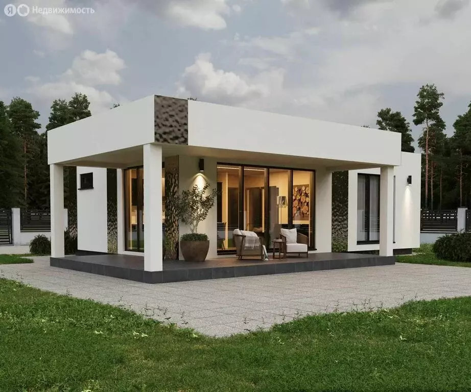 Дом в Выборгский район, Первомайское сельское поселение, коттеджный ... - Фото 1