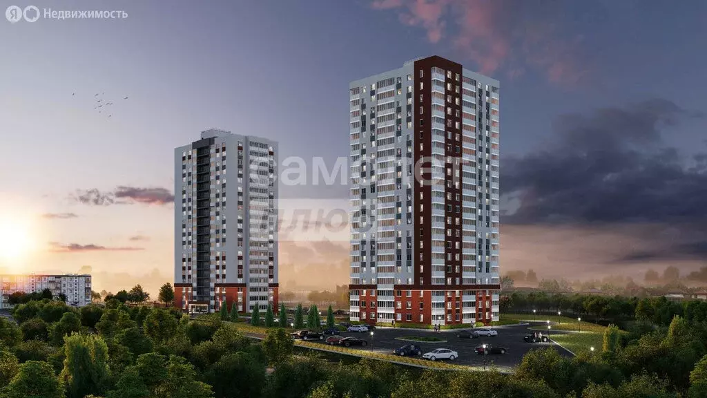 2-комнатная квартира: Липецк, ЖК Семейный Квартал (54.4 м) - Фото 2