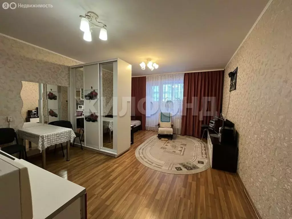 Квартира-студия: Новосибирск, улица Татьяны Снежиной, 29/1 (32.2 м) - Фото 1