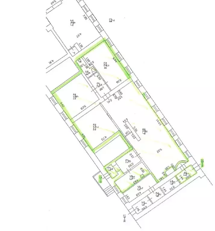 Помещение свободного назначения в Санкт-Петербург наб. Макарова, 20/17 ... - Фото 2