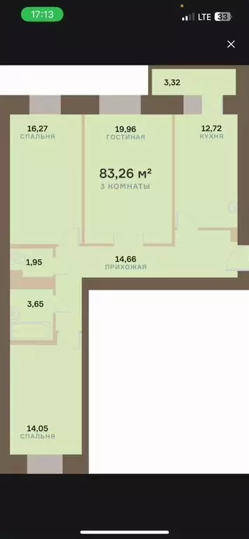 3-к кв. Красноярский край, Красноярск Академгородок мкр,  (84.0 м) - Фото 0