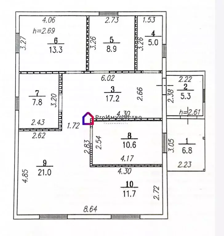 Дом в посёлок Магистральный, Дорожная улица (112 м) - Фото 2