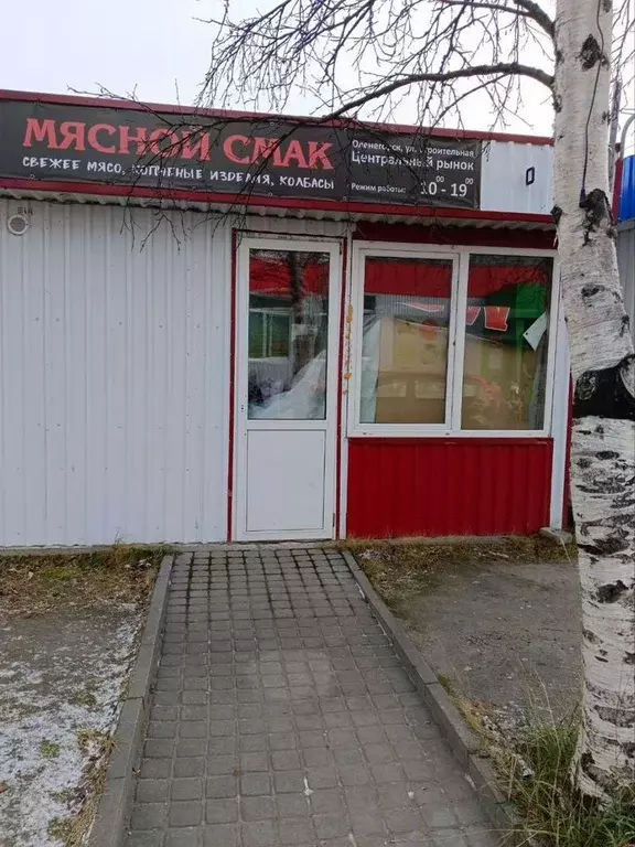 Торговая площадь в Мурманская область, Оленегорск Строительная ул., 41 ... - Фото 0
