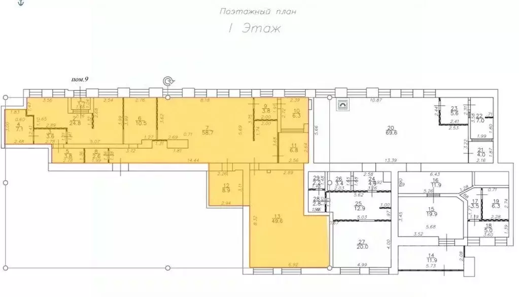 Помещение свободного назначения в Тульская область, Суворов Тульская ... - Фото 2