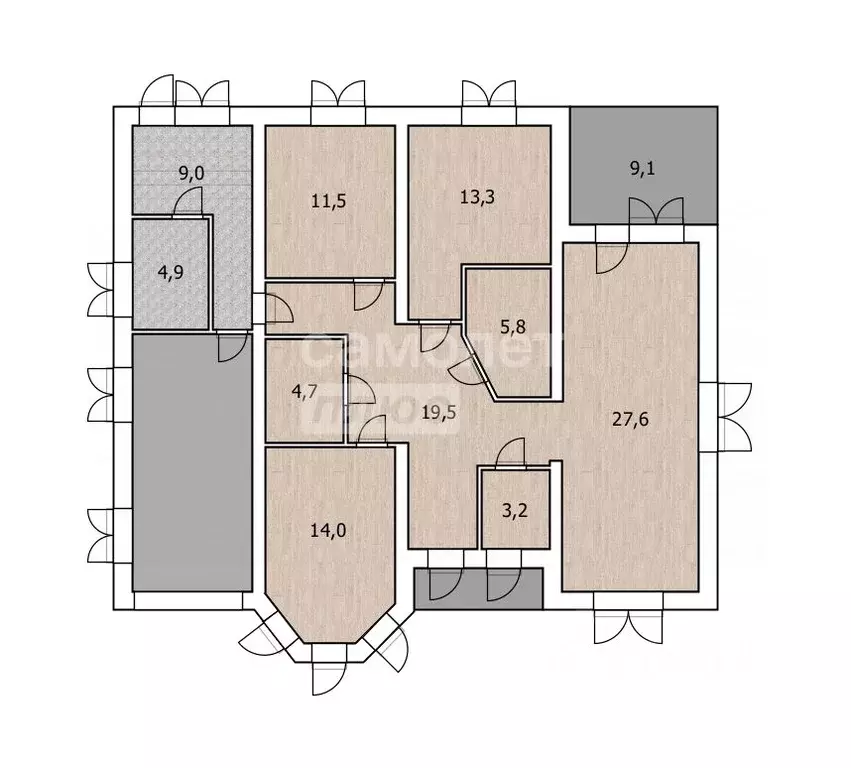 Дом в Тюменская область, Тюменский муниципальный округ, д. Елань ул. ... - Фото 2