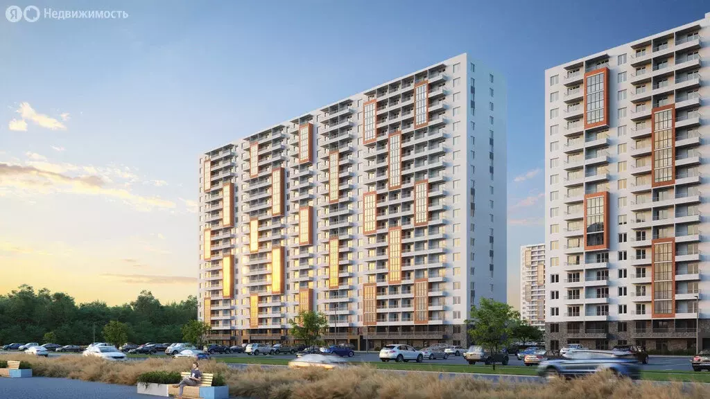 Квартира-студия: деревня Патрушева, улица Петра Ершова, 10 (24 м) - Фото 2