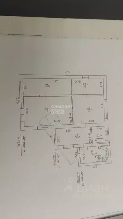 Дом в Краснодарский край, Динская ст-ца ул. Динская (62 м) - Фото 2