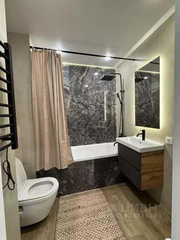 Студия Московская область, Домодедово Южный мкр, ул. Курыжова, 14 ... - Фото 1