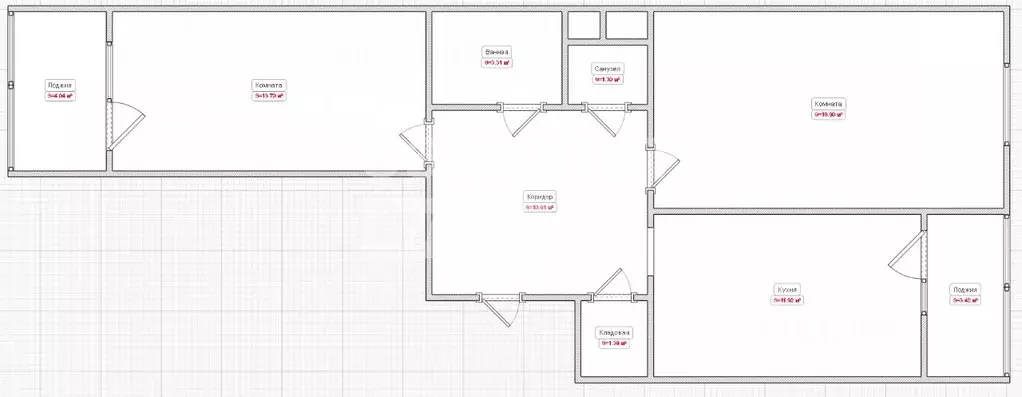 2-к кв. Краснодарский край, Краснодар проезд Репина, 3 (61.1 м) - Фото 2