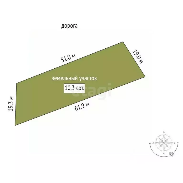 Участок в Костромская область, Костромской район, Кузьмищенское с/пос, ... - Фото 2