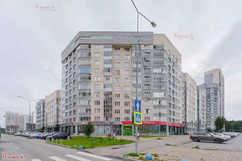 3-к. квартира, 94 м, 4/12 эт. - Фото 0