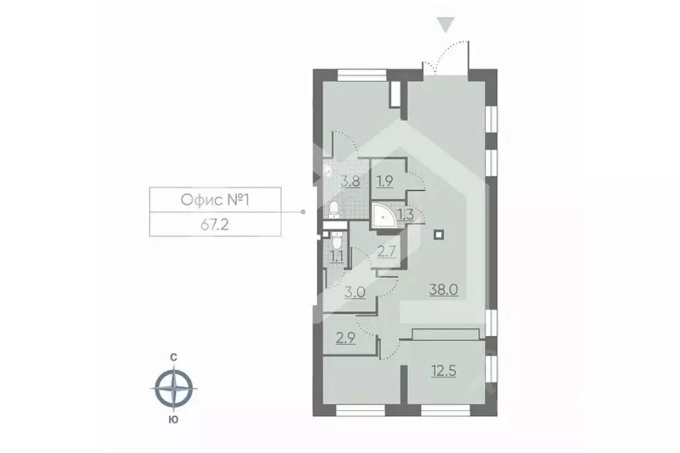 Помещение свободного назначения в Москва Производственная ул., 19к1 ... - Фото 2