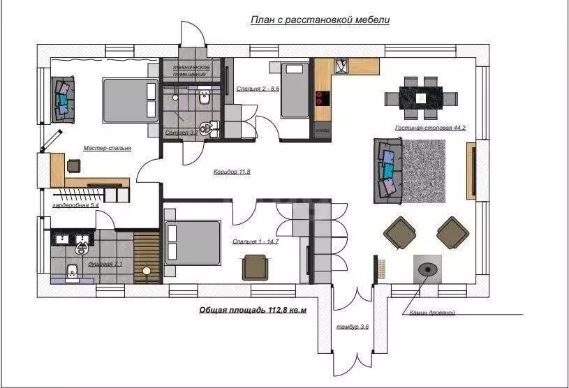 Дом в Искитимский район, село Морозово (158 м) - Фото 2