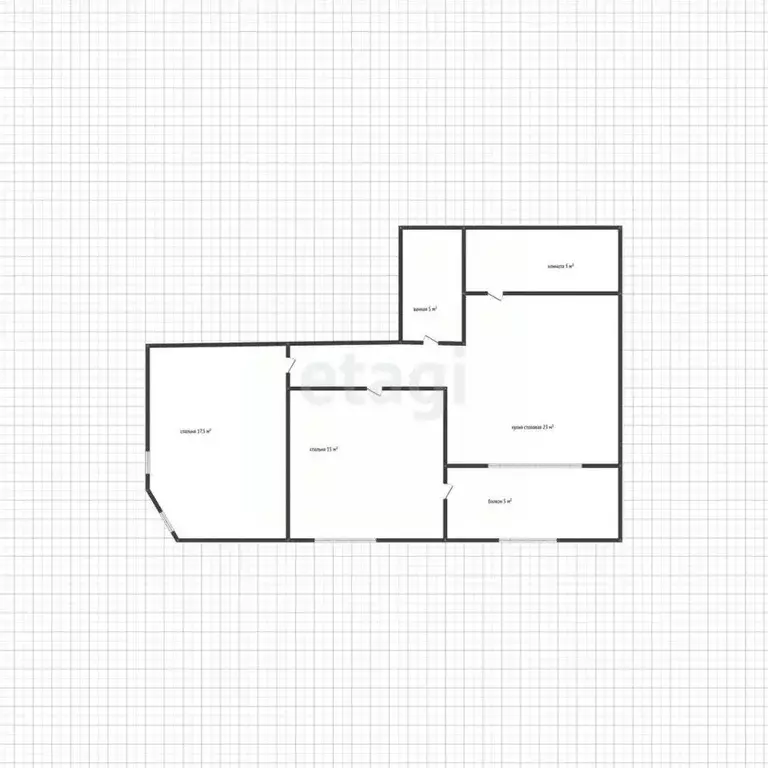 2-к кв. Адыгея, Майкоп ул. Гагарина, 1 (75.0 м) - Фото 1