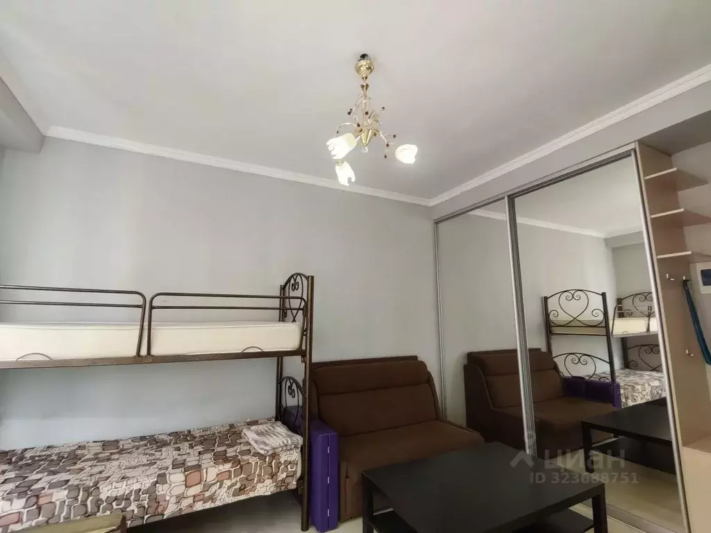 Студия Краснодарский край, Сочи Адлер жилрайон, ул. Гвардейская, 12 ... - Фото 2