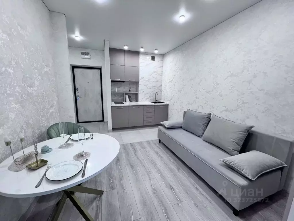 1-к кв. Ростовская область, Ростов-на-Дону ул. Берберовская, 8с1 (33.0 ... - Фото 1