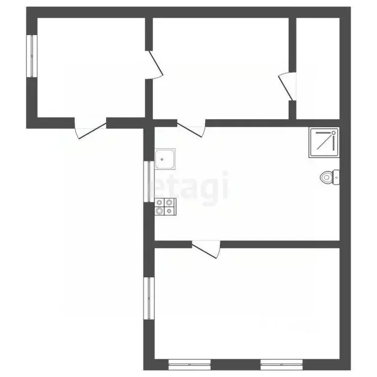 Дом в Саратовская область, Балашов Саратовская ул., 14 (33 м) - Фото 0