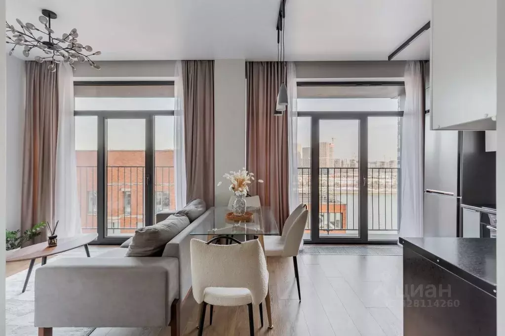 3-к кв. Москва Новоданиловская наб., 8к1 (65.3 м) - Фото 2