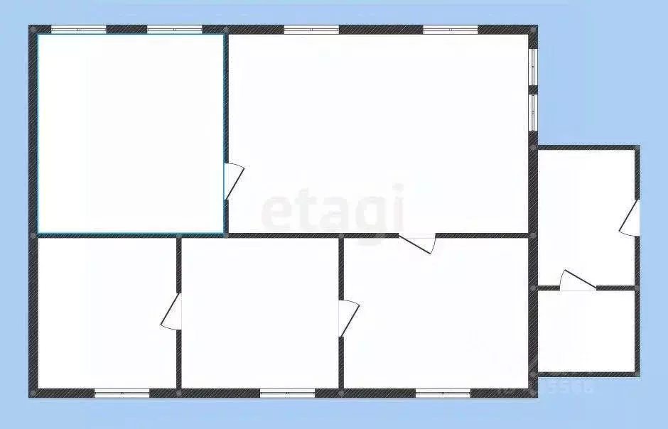 Дом в Белгородская область, Губкин Белгородская ул. (67 м) - Фото 2