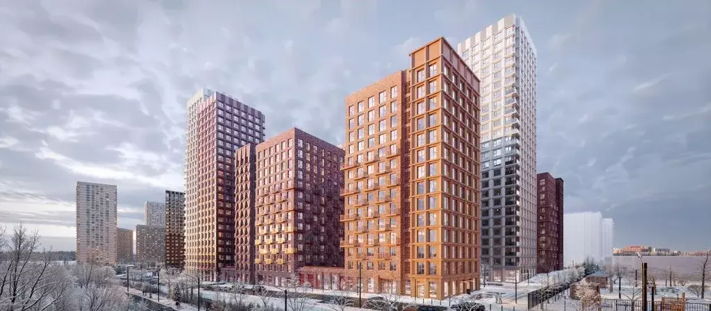 Студия Москва Матвеевский Парк жилой комплекс, 4.3 (20.5 м) - Фото 1